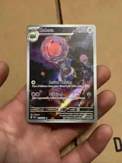 Pokemon TCG Rabsca Illustration Rare Card 215/193 Holo NM Paldea Evolved - Image 1