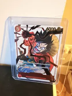 Monkey D Luffy One Piece 3rd anniversary stamped winner pre release event - Image 1