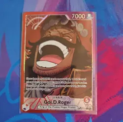 Gol D Roger OP13-003 L Alt Art Carrying On His Will ENGLISH One Piece CCG - Image 1