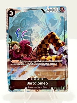 (Full Art) Bartolomeo OP04-089 R One Piece English - Image 1