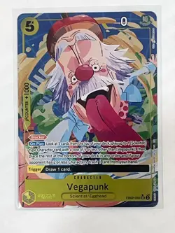 VEGAPUNK - One Piece TCG EB02-056 - AA SR Alt Art Super Rare - 25th Collection - Image 1