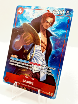 One Piece Shanks (Alternate Art) OP12-008 Red English - Image 1