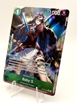 One Piece Baby 5 OP05-034 (Full Art) Green English - Image 1