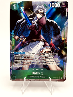 One Piece Baby 5 OP05-034 (Full Art) Green English - Image 2