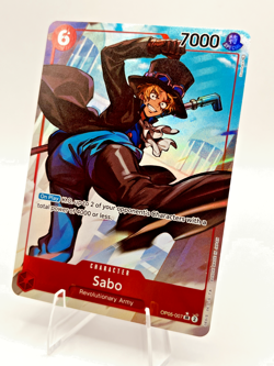Sabo OP05-007 (Alternate Art) SR One Piece Red English NM - Image 1