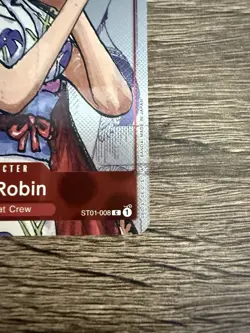 Nico Robin ST01-008 Alt Art One Piece TCG Starter Deck 1 Near-Mint Cond. - Image 5