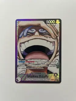 OP09-061 | Monkey D Luffy | Alt Art Leader | One Piece TCG | English | NM - Image 1