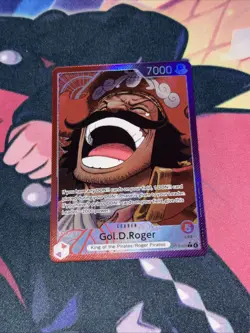 Gol.D.Roger OP13-003 Alt Art Leader One Piece TCG - Carrying On His Will English - Image 1
