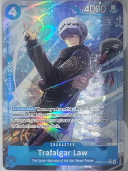 One Piece 500 Years in the Future Trafalgar Law OP07-047 Parallel Alt Art NM - Image 1