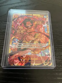 One Piece TCG Gol D Roger SEC OP09-118 Emperors in the New World Bandai - Image 1