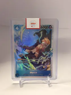 One Piece TCG Marco PRB02-008 SR One Piece the Best Vol. 2 English - Image 1