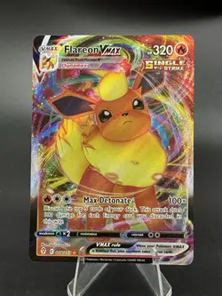 Flareon VMAX - 018/203 - Evolving Skies - Ultra Rare - NM - Pokemon TCG (2) - Image 1