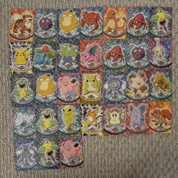 Pokemon 1999 Topps TV Animation Lot of 43- 7 Holos + 5 TV Cards - Vintage LP/MP - Image 5