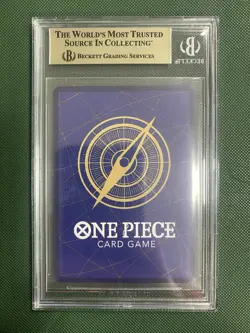 BGS 9.5 Monkey D Luffy P-043 Shonen Jump Holo Promo One Piece Card Japanese - Image 2