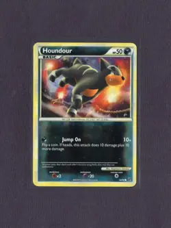 Houndour 54/90 HGSS: Undaunted Reverse Holo Pokemon - Image 1