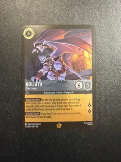 Goliath Clan Leader 173/204 (Cold Foil) Whispers In the Well Disney Lorcana NM - Image 1