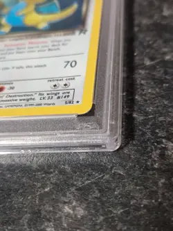 Vintage Pokemon Team Rocket Dark Dragonite Holo 5/82 WOTC PSA 7 - Image 5