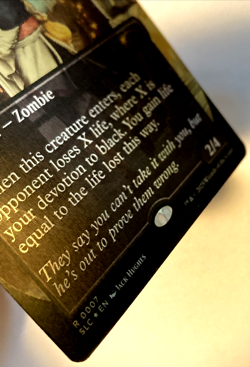 MTG Gray Merchant of Asphodel (Foil) Secret Lair Countdown Kit 7 NM - Image 2