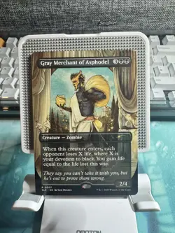 Gray Merchant of Asphodel #7 Encyclopedia Countdown Kit Secret Lair Non-Foil MTG - Image 1