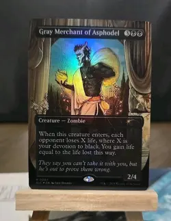 Gray Merchant of Asphodel Foil Countdown Kit: An Encyclopedia of Magic - Image 1