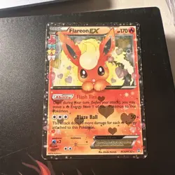 Flareon EX RC6/RC32 Generations: Radiant Collection - Pokemon Card - - Image 1
