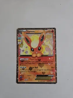 Pokemon Flareon EX Holo Card RC6/RC32 Generations Radiant Collection LP - Image 1
