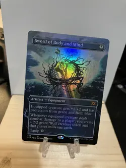 Sword of Body and Mind (Borderless) Double Masters Foil - Image 1