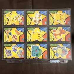 Topps Pokemon Cards Pokemon the First 1st Movie Puzzle Set Mewtwo 1999 Blue logo - Image 2