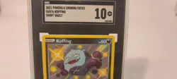 2021 Pokemon Shining Fates Koffing SV076/122 SGC 10 Gem Mint Holo Rare Card - Image 2