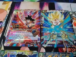 Son Goku Release Event Promo, Sr + Holo Cards Mint Condition Lot. - Image 2