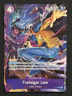 Trafalgar Law (Illustration Box Vol.6) P-093 One Piece Promotion Cards Foil - Image 1