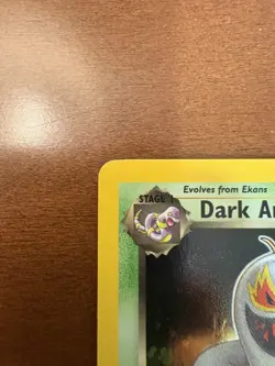 Pokemon TCG Team Rockets Dark Arbok Holo Card 2/82 NM - Image 3