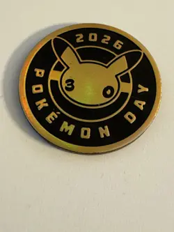 Pikachu (Pokemon Day 2026) 051/162 Miscellaneous Cards & Pokemon Day 2026 Coin - Image 3