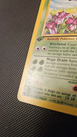 Pokemon Butterfree 70 HP Uncommon Jungle 1st Edition 33/64 Wizards Regular Card - Image 3