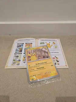 Pikachu At The Museum X Leaflet Bundle Natural History NHM Pokemon Card TCG - Image 1