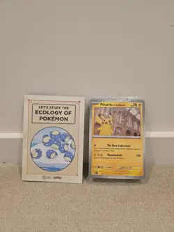 Pikachu At The Museum X Leaflet Bundle Natural History NHM Pokemon Card TCG - Image 3