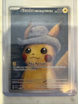 Pikachu with Grey Felt Hat 085 Sv: Scarlet & Violet Promo Cards Regular - Image 2