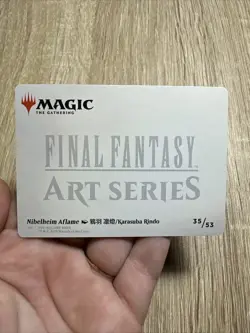 Nibelheim Aflame Art Card Art Series: Final Fantasy Regular - Image 2