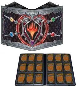 MAGIC Adventures in the Forgotten realms Planeswalker card BINDER album box - Image 1