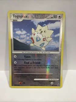 Pokemon TCG Togepi 88/106 Great Encounters Reverse Holo Card - Image 1