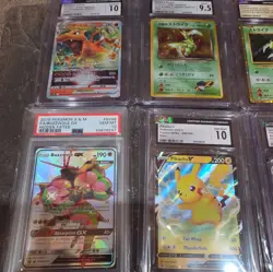 Bulk Graded Pokemon Card Slab Lot of 12 - PSA 10, CGC 10, WORLD RECORDS DEALS! - Image 4
