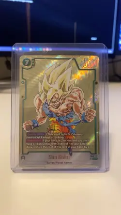 Dragon Ball Super Card Game Son Goku FD05-119 SCR 45000 Power Holo Double Strike - Image 1