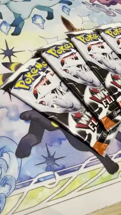 Pokemon 6 x White Flare Booster Packs (Sealed Pokemon Cards) - Image 2