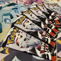 Pokemon 6 x White Flare Booster Packs (Sealed Pokemon Cards) - Image 3