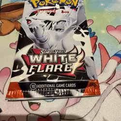 Pokemon 6 x White Flare Booster Packs (Sealed Pokemon Cards) - Image 5