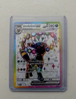 Pokemon Umbreon ex SVP176 Scarlet & Violet Promo Full Art Holo Card EX - Image 1