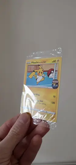 Pikachu Futsall Pokemon Promo Card 001/005 UK EXLUSIVE [SEALED] - Image 3