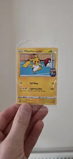 Pikachu Futsall Pokemon Promo Card 001/005 UK EXLUSIVE [SEALED] - Image 4