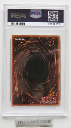 McDonald's TCG 2002 YU-GI-OH! MP1-001 MILLENNIUM SHIELD Trading Card PSA 7 NM - Image 2