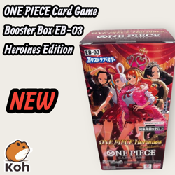 ONE PIECE Card Game Booster Box EB-03 Heroines Edition japanese w/tracking NEW - Image 1